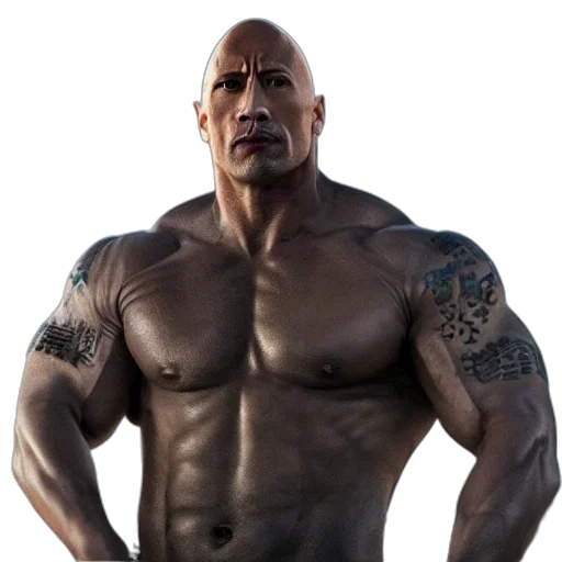 animal, creature, face, weapon, photorealistic, concept art, 3d render, dwayne transparent PNG cut-out