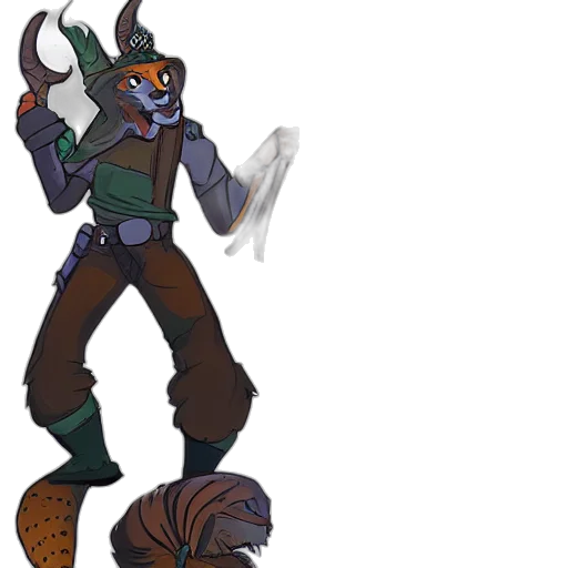 mask, staff, creature, concept art, fantasy art, pixel art, 3d render, dark transparent PNG cut-out