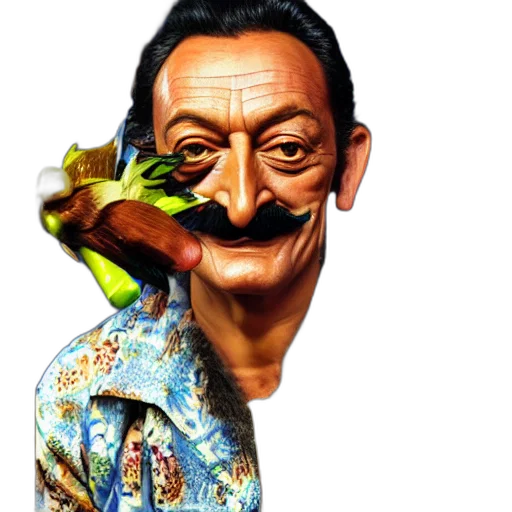 mask, face, staff, umbrella, cartoon, photorealistic, concept art, comic book art transparent PNG cut-out