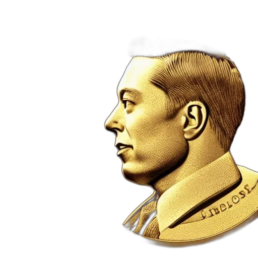 face, photorealistic, elon, musk transparent PNG cut-out