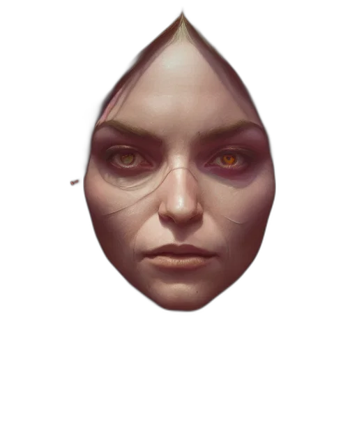 face, mask, robot, crown, concept art, photorealistic, fantasy art, pixel art transparent PNG cut-out