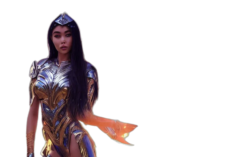 fantasy art, concept art, comic book art, 3d render, wide, shot, dslr, madison transparent PNG cut-out