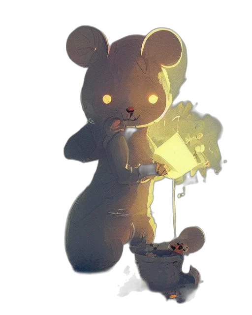 creature, staff, weapon, animal transparent PNG cut-out