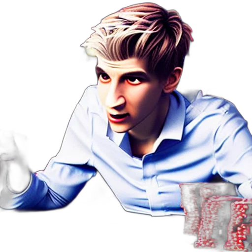 concept art, cartoon, pixel art, photorealistic transparent PNG cut-out