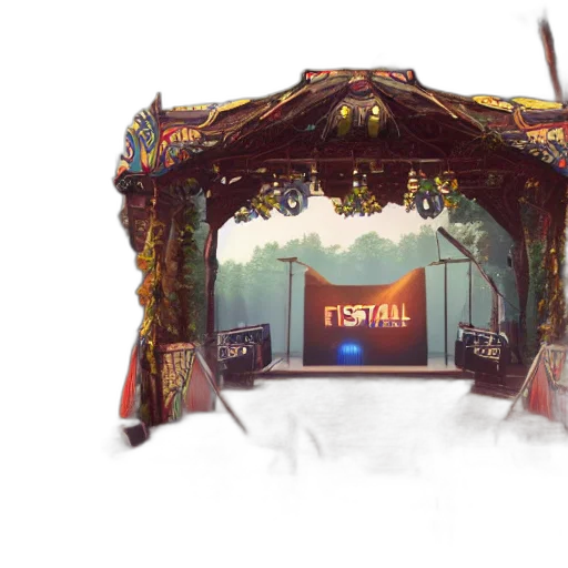 furniture, crown, staff, umbrella, concept art, 3d render, fantasy art, photorealistic transparent PNG cut-out