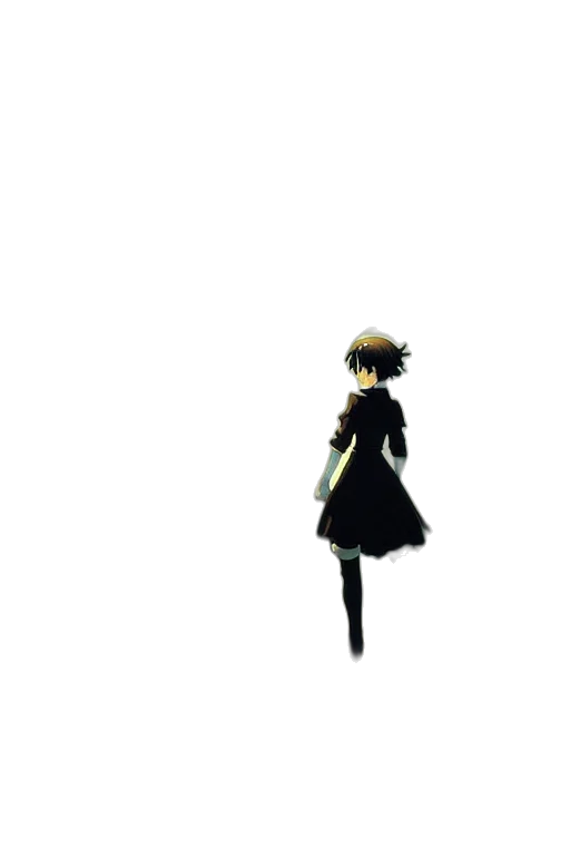 dress, staff, weapon, robot, pixel art, concept art, anime, 3d render transparent PNG cut-out
