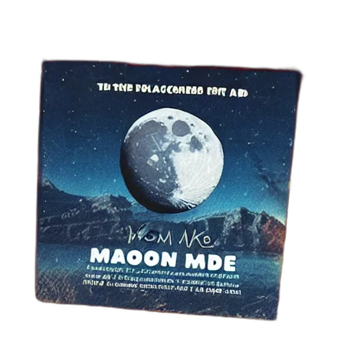 moon, made, fire transparent PNG cut-out