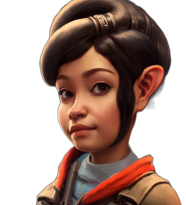 face, staff, crown, weapon, concept art, fantasy art, photorealistic, 3d render transparent PNG cut-out