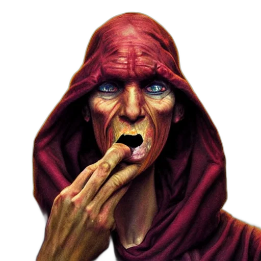 face, mask, food, creature transparent PNG cut-out