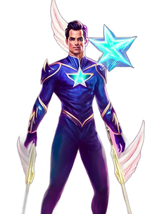 staff, comic book art, concept art, fantasy art, cartoon, full, body, portrait transparent PNG cut-out