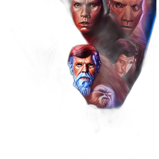 mask, face, comic book art, concept art transparent PNG cut-out