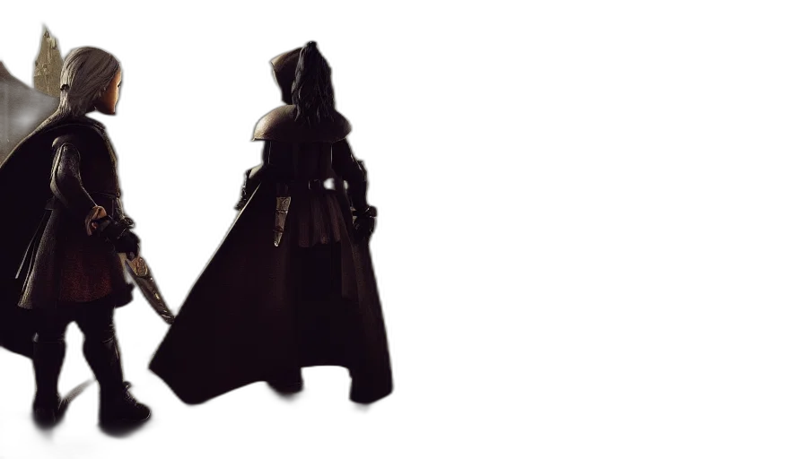 dress, weapon, staff, sword transparent PNG cut-out