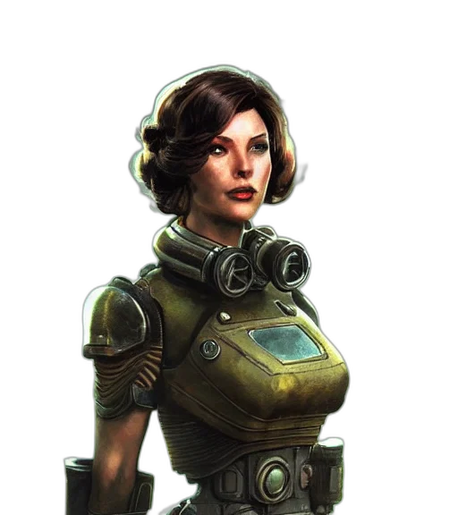 robot, staff, concept art, fantasy art, cyberpunk, pixel art, fallout, concept transparent PNG cut-out
