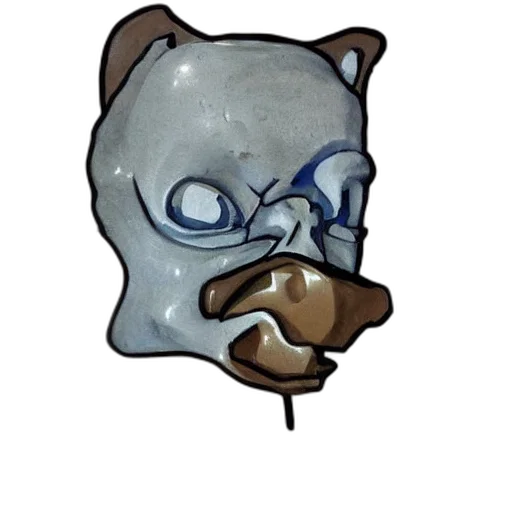 mask, face, staff, concept art transparent PNG cut-out