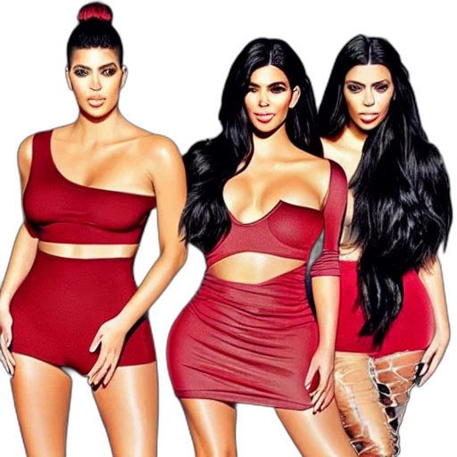dress, red, kardashians, cherries transparent PNG cut-out
