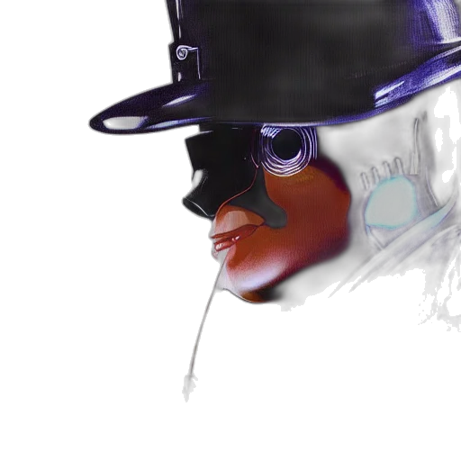 hat, face, mask, robot transparent PNG cut-out