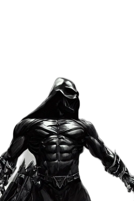 mask, creature, animal, robot, comic book art, concept art, fantasy art, photorealistic transparent PNG cut-out