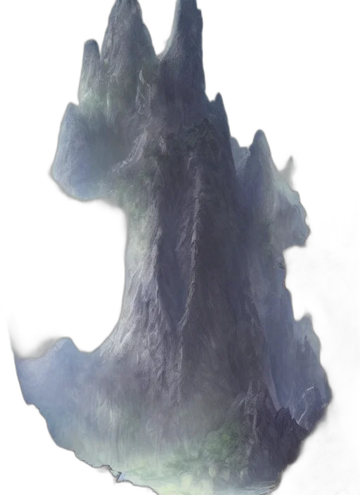 dragon, creature, tree, mask transparent PNG cut-out