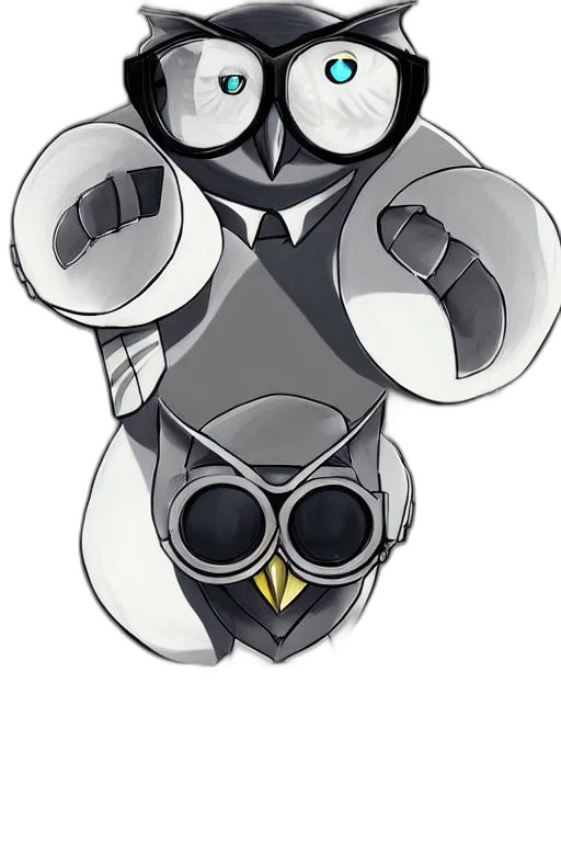 robot, mask, staff, weapon, concept art, cartoon, pixel art, anime transparent PNG cut-out
