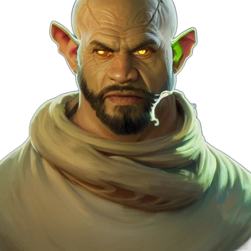 staff, face, mask, creature, fantasy art, concept art, photorealistic, comic book art transparent PNG cut-out