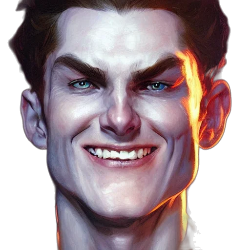 face, staff, mask, concept art transparent PNG cut-out