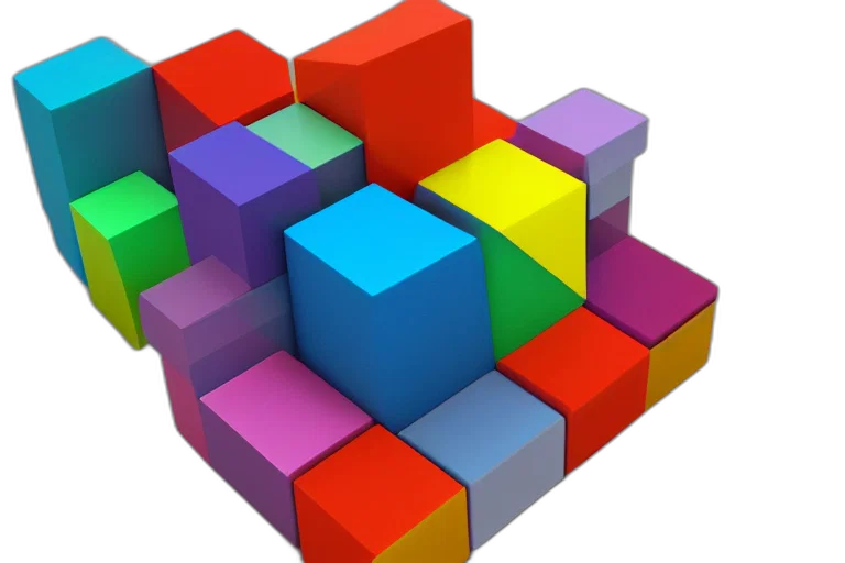 crown, furniture, 3d render, pixel art transparent PNG cut-out