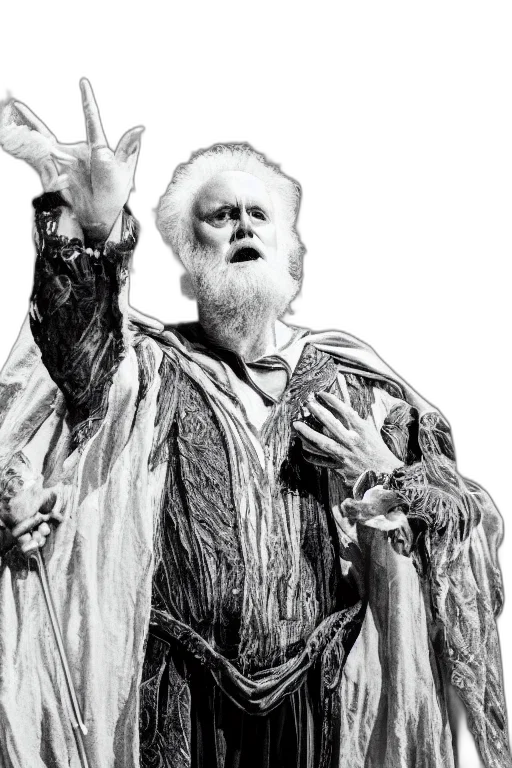 photograph, john, lithgow, prospero transparent PNG cut-out