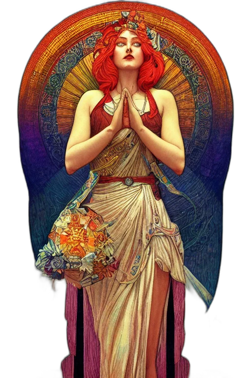 dress, jewelry, fantasy art, concept art transparent PNG cut-out
