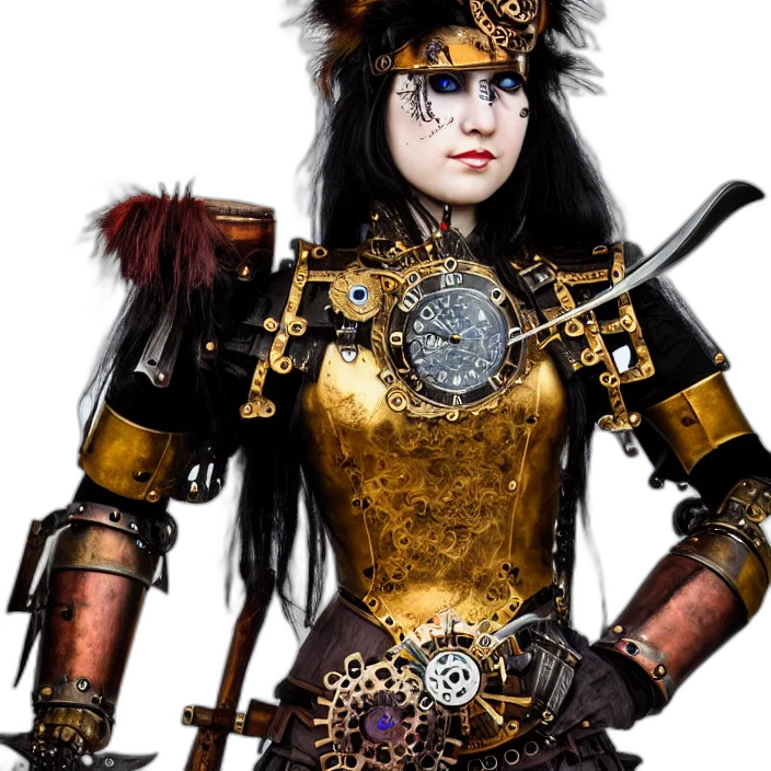 staff, jewelry, robot, fantasy art transparent PNG cut-out