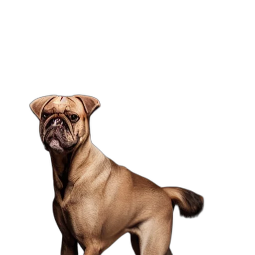 animal, staff, creature, face, photorealistic, 3d render, concept art, oil painting transparent PNG cut-out