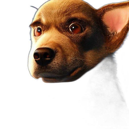 animal, staff, face, creature, photorealistic, concept art, 3d render, watercolor transparent PNG cut-out