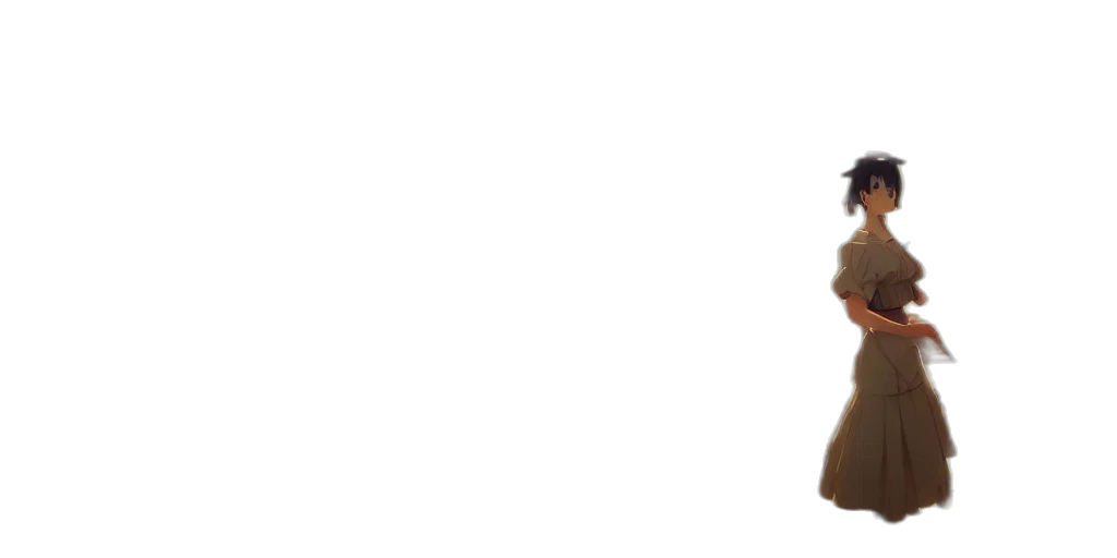staff, robot, shoes, hat, pixel art, concept art, 3d render, photorealistic transparent PNG cut-out