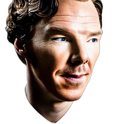 mask, face, creature, photorealistic transparent PNG cut-out