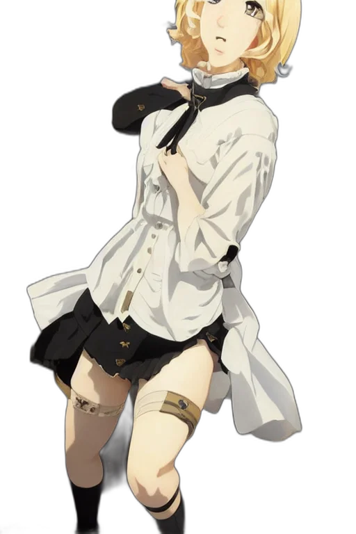 dress, staff, weapon, jacket transparent PNG cut-out