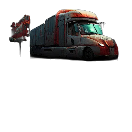 car, weapon, robot, staff transparent PNG cut-out