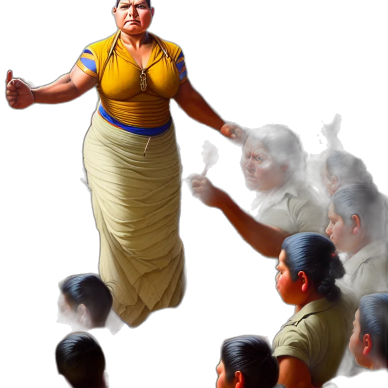 staff, dress, concept art, oil painting transparent PNG cut-out