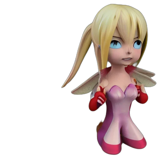 3d render, concept art, fantasy art, photorealistic, lucy, fairy, tail, model transparent PNG cut-out