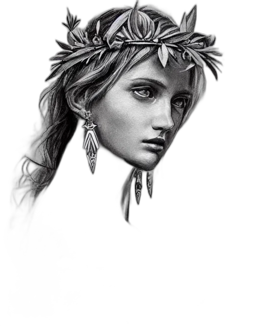 crown, jewelry, face, staff transparent PNG cut-out