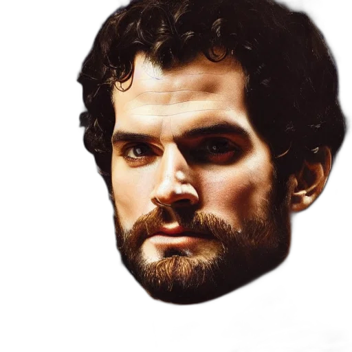 face, mask, crown, photorealistic transparent PNG cut-out