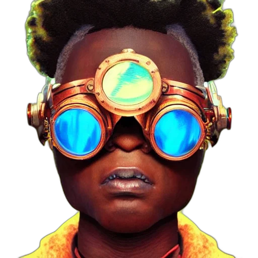 face, mask, jewelry, robot, concept art, comic book art, fantasy art, cyberpunk transparent PNG cut-out