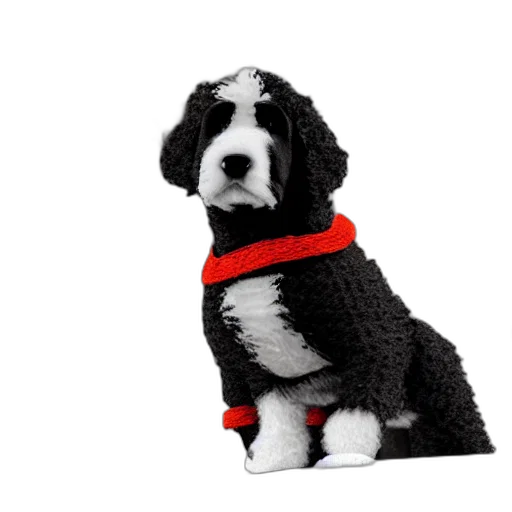 animal, staff, jacket, 3d render, photorealistic, pixel art, closeup, illustration transparent PNG cut-out