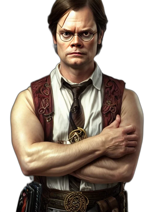 staff, face, photorealistic, concept art transparent PNG cut-out