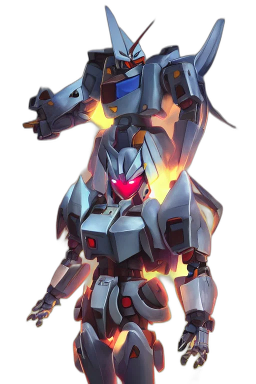 robot, weapon, jacket, concept art transparent PNG cut-out
