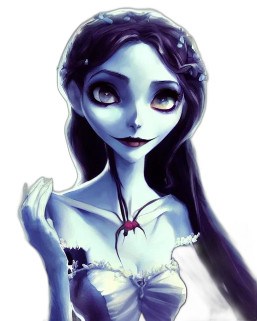 dress, jewelry, face, fantasy art transparent PNG cut-out