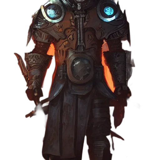 robot, staff, mask, weapon transparent PNG cut-out
