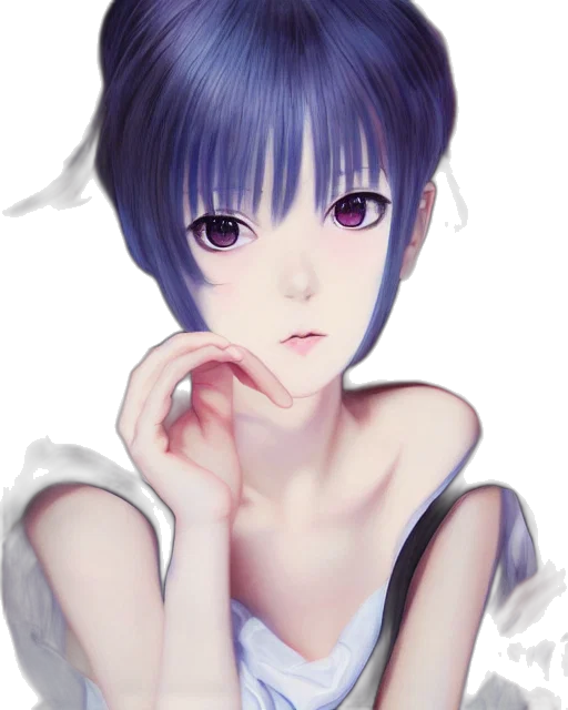 face, dress, robot, anime transparent PNG cut-out