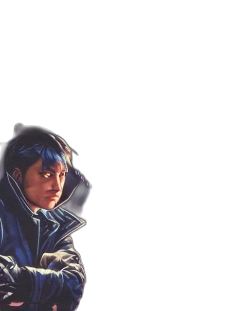 dragon, jacket, weapon, sword transparent PNG cut-out