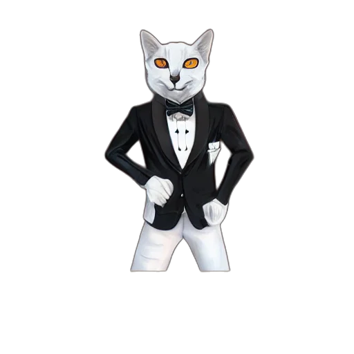 staff, jacket, animal, robot transparent PNG cut-out