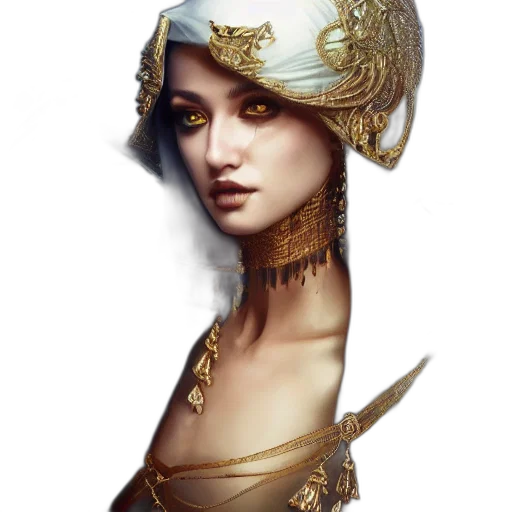crown, hat, jewelry, mask, fantasy art, concept art, photorealistic, comic book art transparent PNG cut-out