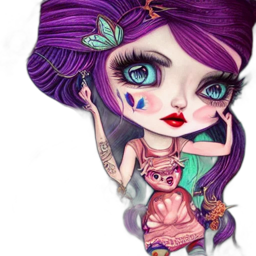 jewelry, fantasy art, cartoon, concept art, photorealistic, dark, pastel, art transparent PNG cut-out